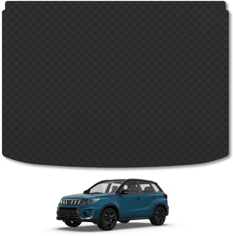 Suzuki Vitara (2015+) 3mm Rubber Boot Mat | Tailored Fit Durable Boot Liner Full Coverage Protection Waterproof Accessories Easy Clean Anti Slip Made in the UK