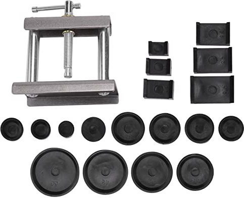 Qusedwey Desktop Watch Case 18 Dies Watch Front Back Case Cover Screw Presser Close Watchmakers Repair