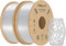Creality Hyper PETG Filament Bundle 1,75mm 2kg, Hochgeschwindigkeits Filament (30-600mm/s), Kompatibel mit den meisten 3D-Drucker wie Creality K1C K1 Max, Transparent