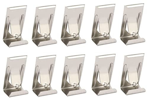 Tofficu 60stücke Bilderrahmen Metall Feder Drehklammern Hängesysteme Für Fotos Und Kunstwerke Einfache Installation Langlebig Und Geeignet Für Wanddekoration