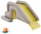 Cndiyald Glissement de Piscine, Glissement d'eau de Natation Gonflable, 78, 7x31, 5x33, 5 Pouces d'eau Gonflable en PVC, échelle Trampoline Jaune