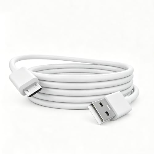 Ersatz-USB-Ladekabel Ladekabel Kompatibel mit Bose SoundLink Colour Bluetooth-Lautsprecher I/II/III, SoundLink Mini 2 II, SoundLink Micro, Revolve Plus, QC20, QC35, SoundSport Free Kopfhörer (Weiß)