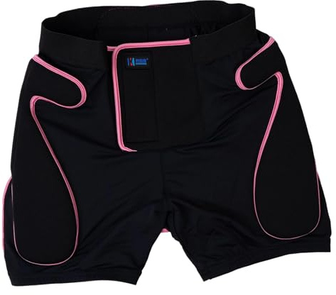 KESOTO 3D Hüftpolster Schutz-Shorts für Erwachsene, Ski Butt Protection Shorts mit Polsterung, Schlagfeste Schutz Gepolsterte Shorts, Ski Hose Protektor für Snowboarden Eislaufen Skaten Skifahren