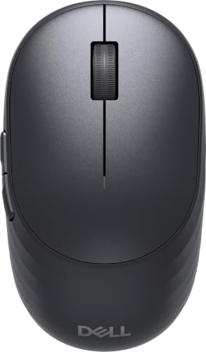 Dell Pro 7 Wiederaufladbare Kompaktmaus MS746, Optisch, 6000 DPI, Bluetooth, 2,4 GHz, 5 Tasten, Graphitschwarz, für PC, Mac, Linux