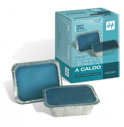 Wachs AZULENE VASCHETTA 2X500 GR - HOLIDAY DEPILATORI