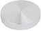 sourcing map 50mm Durchmesser 10mm Dicke M8 Gewinde Aluminium Scheibe Hardware für Glastisch DE
