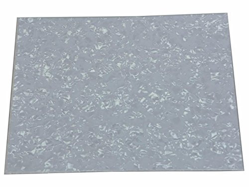 dopro 25 x 20 cm Akustische Gitarre Selbstklebende Schlagbrett WhitePearl