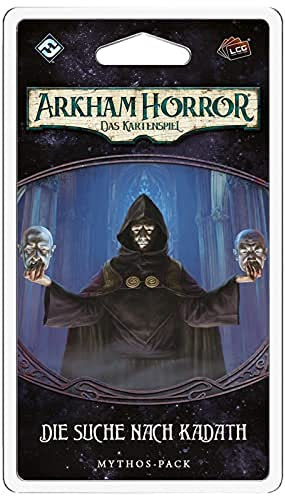 Fantasy Flight Games, Arkham Horror: LCG – Die Suche nach Kadath, Erweiterung, Expertenspiel, Kartenspiel, 1-4 Spieler, Ab 14+ Jahren, 45+ Minuten, Deutsch