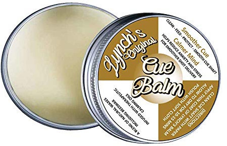 Lynch's Original cue balm - combined oil wax finish for snooker pool billiards cues
