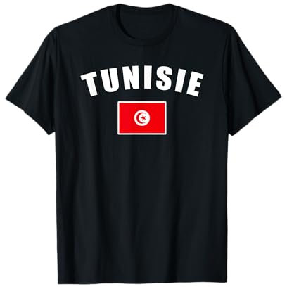 Drapeau de la Tunisie T-Shirt