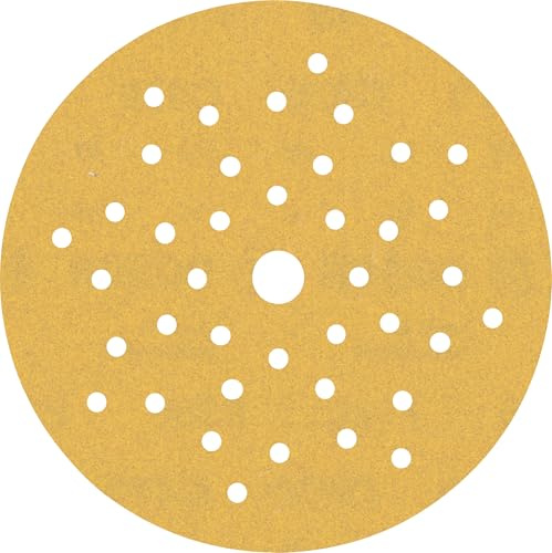 Bosch EXPERT C470 Schleifscheibe, 125mm, K180, Multilochung, 50-tlg. | für Farbe auf Holz, Hartholz, Körnung 180, Professional Zubehör Exzenterschleifer, Schwingschleifer