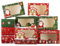 20PCS Christmas Cookie Boxes(8x5x3 inches) -Large Holiday Bakery Food Container with Window ​Holiday Treat ​Box Reindeer Santa Snowman gingerbread Man Cookie Boxes ​for Gift Giving