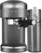 KitchenAid Máquina de espresso semiautomática y accesorio automático para espumador de leche - KES6404, gris carbón