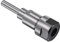 QUARKZMAN 8mm à 12.7mm Routeur Collet Rallonge Tige Convertisseur x 1 Pièce Carbone Acier Adaptateur pour Fraisage Fraise Queue Rallonges