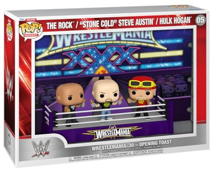 Funko POP! Moments Deluxe: WWE - TBD - WM 30 Toast - Vinyl-Sammelfigur - Geschenkidee - Offizielle Handelswaren - Spielzeug Für Kinder Und Erwachsene - Sports Fans - Modellfigur Für Sammler