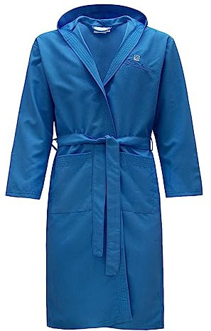 Renato Balestra Accappatoio Microfibra Uomo Donna, Royal Blu L