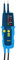 Pancontrol PAN MV-1000A, Spannungs- & Durchgangsprüfer 12-1000V AC/DC + Drehfeld-Anzeige + 30mA FI-Test, LED Anzeige