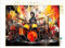 CALVENDO Puzzle Schlagzeug, Musik und kreatives Design beeindruckend vereint | Lege-Größe cm Foto-Puzzle für glückliche Stunden