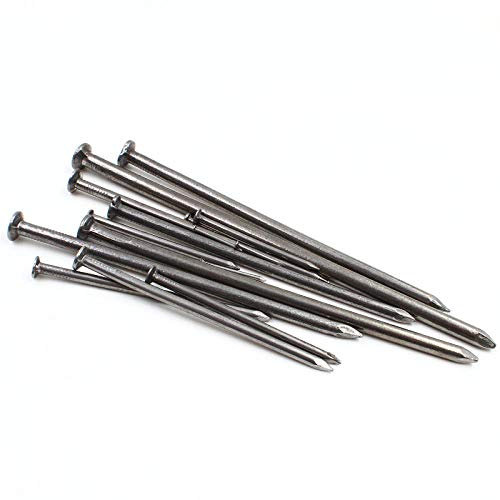 MbeLLO Concrete nails,Nails, Iron Nails, 3-8 cm Household Wood Nails, Solid Wood 10-15 Woodworking Nails, Small Iron Nails-3 * 70mm220 (Color : 5.5 * 150mm35 Pcs)
