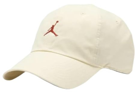Nike Jordan Club Cap für Erwachsene, Uni, L/XL, FD5185 163, Weiß, weiß
