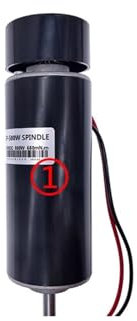 CNC-Spindelmotor CNC-Spindel-Kits 500-W-Gleichstrom-Spindelsatz mit einstellbarem Drehzahlregler-Netzteil for Graviermaschine Für CNC-Fräser-Gravierfräsmaschine (Color : 100V 500W 1, Size : X)