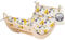 WoodsCraft Kletterbogen mit Kissen - Holz Klettergerüst Indoor - Hypoallergen Kissen für Kletterbogen, Holzwippe, Bogenwippe - Montessori Kletterspielzeug - Baby Klettern Indoor - Wippe Kinder