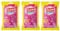 Ozmoint Multipack - Elbow Grease Super Strong Cleaning Rubber Gloves - Pink Latex Gloves, Medium 7 1/2 & Large 8 1/2, Cotton Lined, Soft & Non-Slip (3, Medium)
