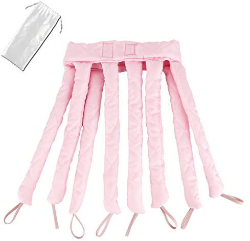 Heatless Curling Rod Stirnband Soft No Heat Hair Curlers for Over Night Octopus Design Heatless Curling Rod for Long Medium Hair