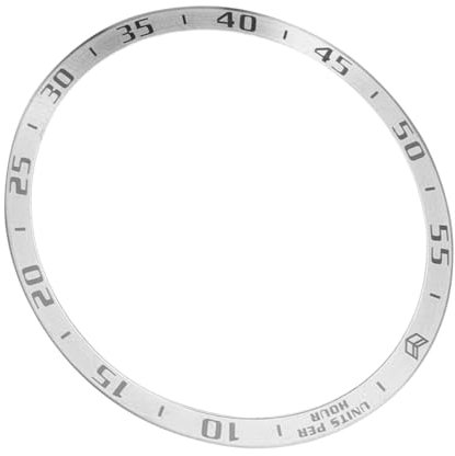 ULDIGI Edelstahl-Ring Anti-Kratz Für Smartwatch-lünette Kompatibel Mit Armbanduhr-Ring Eignet Sich Hochglanzpoliertes Finish