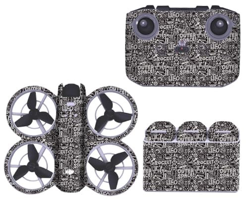 Generisch Skin Aufkleber für DJI NEO, Sticker Decal Skin DIY Zubehör für Drohne und RC Controller, Quadcopter Dekoratives Zubehör (1)