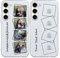 ZhuoFan Personalisierte Handyhülle für Samsung Galaxy A55 5G 6,5, Personalisiert Hülle mit Eigenem Foto Bild Text Gestaltet Schutzhülle, Durchsichtig Silikon Stoßfest Individuelle Custom Case