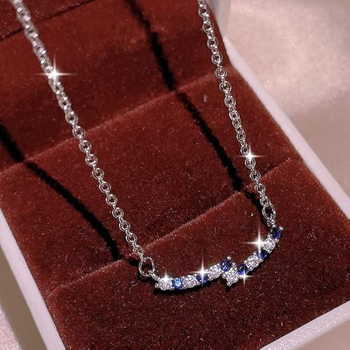JZWCHQ Collana Femminile Rosa Rosa ipoallergenica a Ciondolo Clavicle Chain Gioielli da Donna Prodotti in Cina