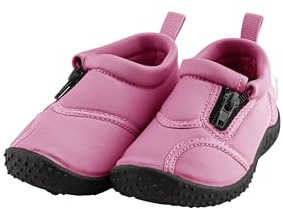 Sterntaler Badeschuhe Zipper – Baby- und Kinder Badeschuhe aus Funktionsmaterial, uni, mit Reißverschluss, ideal für Wasser & Schwimmbad, Perlrosa, Größe 26