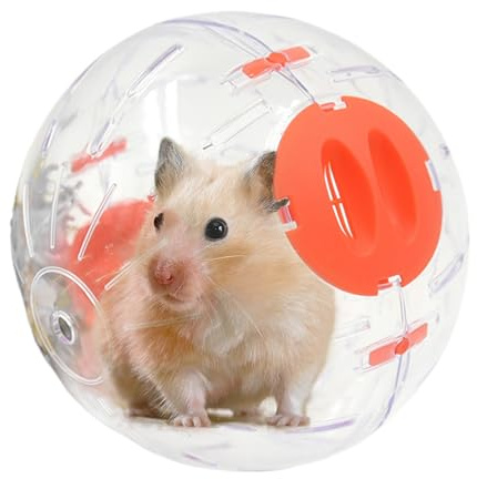 Boule pour Hamster - Balle Transparente pour Petits Rongeurs - Fournitures pour Petits Animaux pour Jeu Intérieur Et Extérieur pour Chinchilla Cochon d'Inde Furet Gerbille Et Activité
