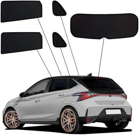 SunClip Privacidad y protección Solar Compatible con Hyundai i20 III (BC3) 2020-