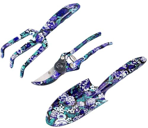 Garden Tool Set, Rustproof Gardening Tool Set - Perfect for Indoor and Outdoor Use Ideal Gift for Men and Women