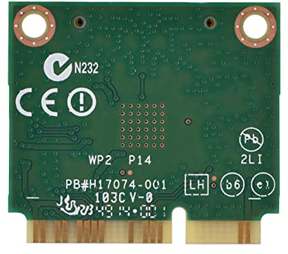 Tangxi Scheda WiFi Mini PCI‑E 7260AN, Scheda di Rete Wireless Dual‑band da 300‑Mbps con Bluetooth 4.0