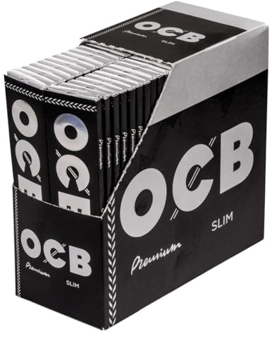OCB NATURAL PREMIUM SLIM KING SIZE Rolling Papers - Orignal (50)