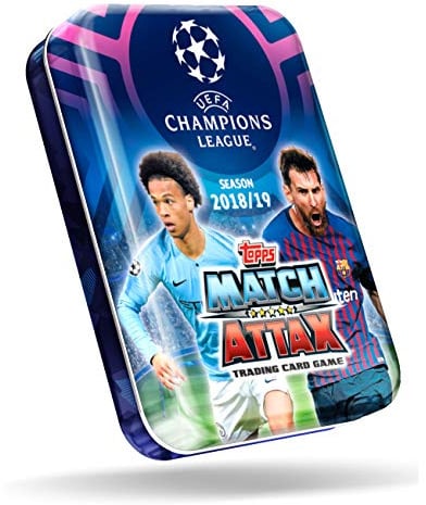 Unbekannt Topps - Champions League 2018/19 - Trading Cards - 1 Mini Tin(zufällige Auswahl) - Deutsch