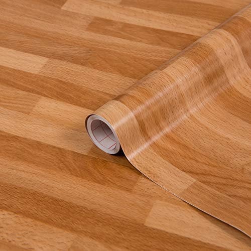 d-c-fix Möbel-Klebefolie Butcherblock Holz-Optik 67,5 cm x 2 m - Möbelfolie selbstklebend Deko-Folie Küchen-Schrank Fensterbank Küchenfronten Schrankfolie Tisch Holzfolie Metzger-Block braun