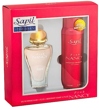 Sapil Pink Nancy for Woman Eau de Parfum 50ml + Deodorant 150ml Geschenkset