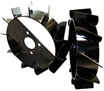 Bricoferr Coppia di Ruote agricole in Ferro 350x10