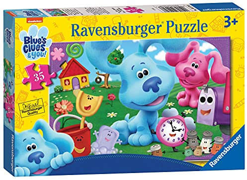 Ravensburger Blue's Clues 35-teiliges Puzzle für Kinder ab 3 Jahren