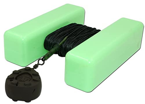 Angel-Berger Magic Baits Glow Marker H Block Spod Marker Glow in The Dark (Glow Green, ohne Blei)