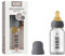 BIBS Baby Glass Bottle, Vermindert Koliken, Runder Sauger aus Naturkautschuklatex, Unterstützt das Stillen. Hergestellt in Dänemark, Complete Set - 110 ml, Iron