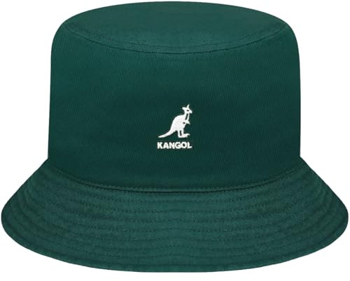 Kangol Washed Bucket Hat Summer Beach (L (58-59 cm) - Green)