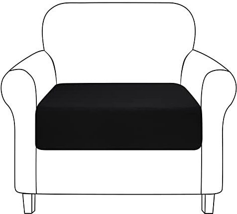 NIBESSER Sofa Sitzkissenbezug Stretch Kissenbezug Couch Blumen Kissenbezug Elastisch Husse Überzug Bezug rutschfest Für Sofa Sitzkissen