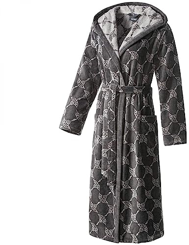 Joop! Bademäntel Damen Kapuze Cornflower 1646 anthrazit - 77 L
