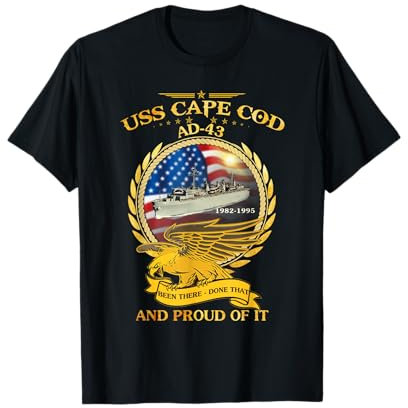 USS Cape Cod (AD-43) 1982-1995 T-Shirt
