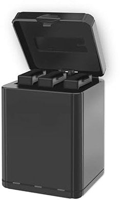 Battery Charger For for DJI Tello, 3 in 1 Multiple Charging Hub with USB Charging Type-C Cable, USB Charging Box, Drone Battery Charging Hub, Black